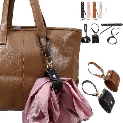 New Creative Storage Travel Clip Leather Portable Travel Towel Glove Hat Keeper Clip Multifunctional Hang Bag Decor Accessories