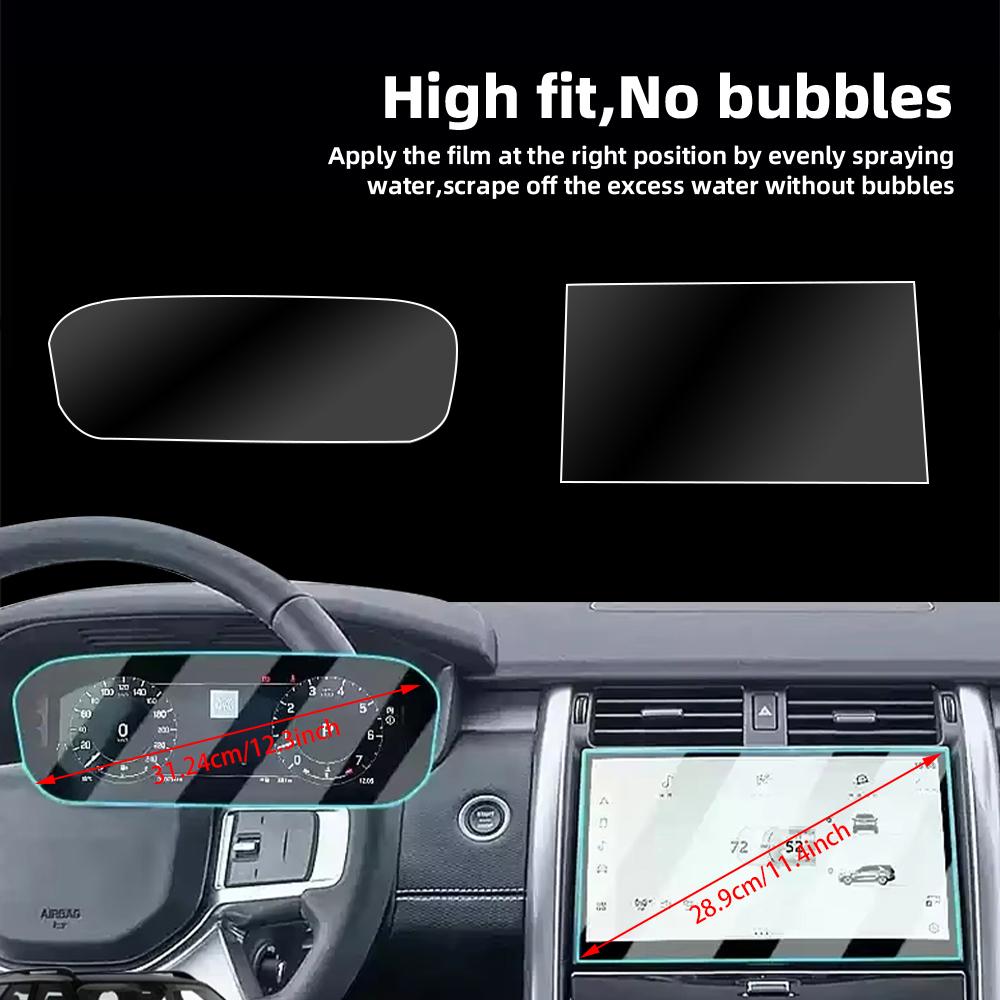 Car Tempered Glass Protective For Land Rover Discovery 21-25 Auto GPS Navigation Screen Protector Display Interior Accessories