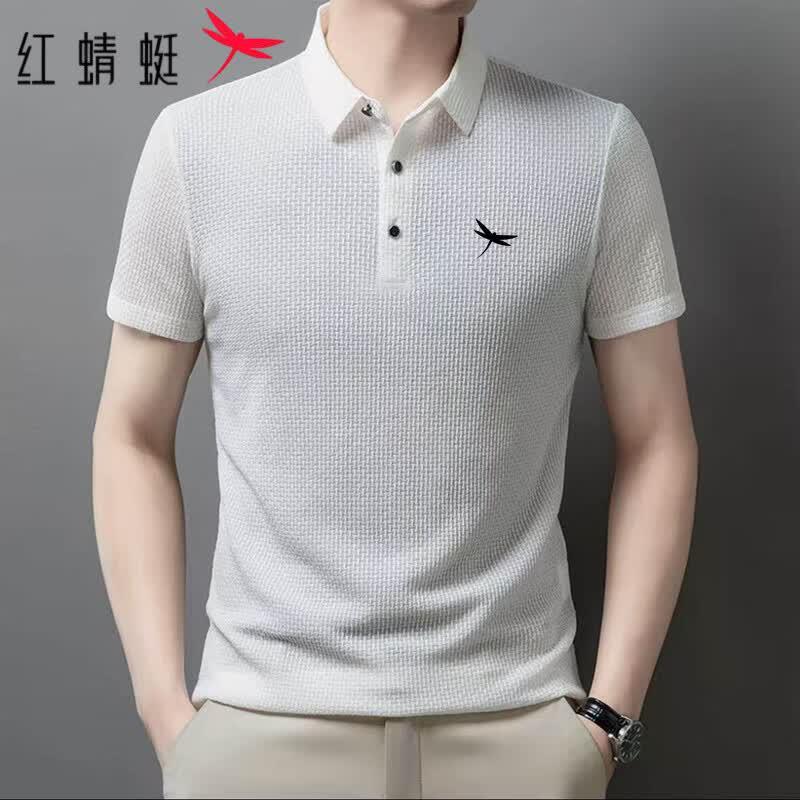 RED DRAGONFLY Men s Ice-Feel Breathable Polo Shirt 52