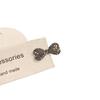Elegant Rhinestone Bow Hair Clip for Women - Mini Alligator Side Bangs Accessory