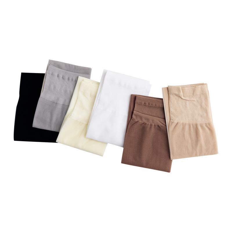 Ladies Spring and Summer Ultra Thin Sweet Meat Through The Tube Stockings