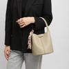 New trendy girl bag shoulder messenger bag summer high-end leather handbag bucket bag
