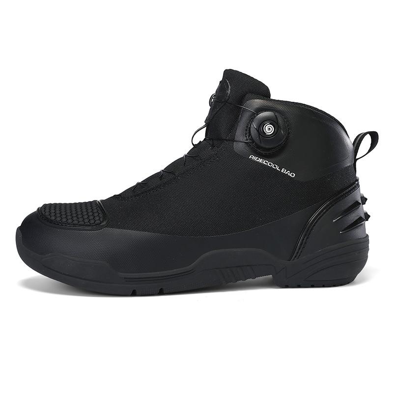 Waterproof Mesh Motorcycle Shoes With Surface Off-road Men's Women's Rally Riding Equipment Breathable Boots