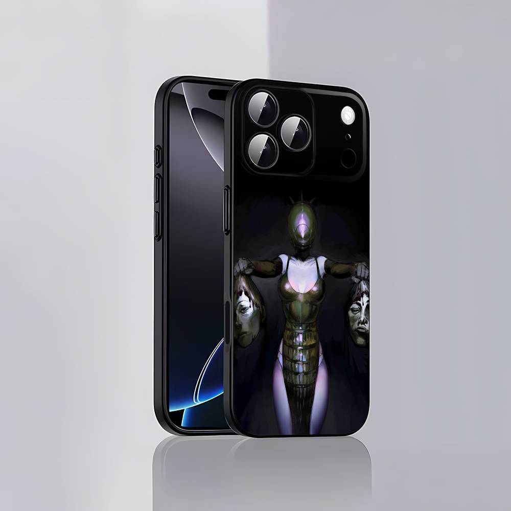 C-Chainsaw Reze Arc Makima M-Man Phone Case For iPhone 17,16,15,14,13,12,11,Pro,Max,Plus,E,Air,Mini Black Protective Cover iPhone11PROMAX