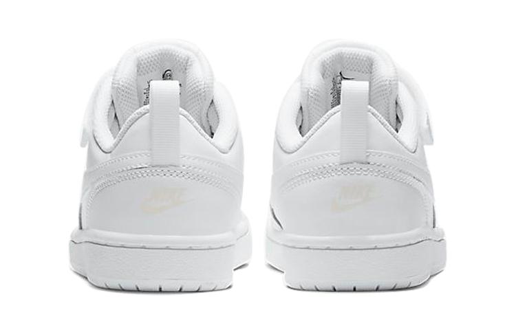 Nike Court Borough Low 2 Triple White PS BQ5451-100