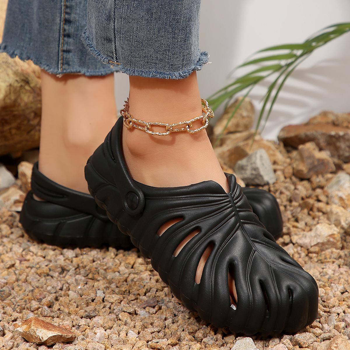 Шлепанцы для женщин летние уличные тапочки Eva мягкие трендовые шлепанцы пляжная обувь — фото 5