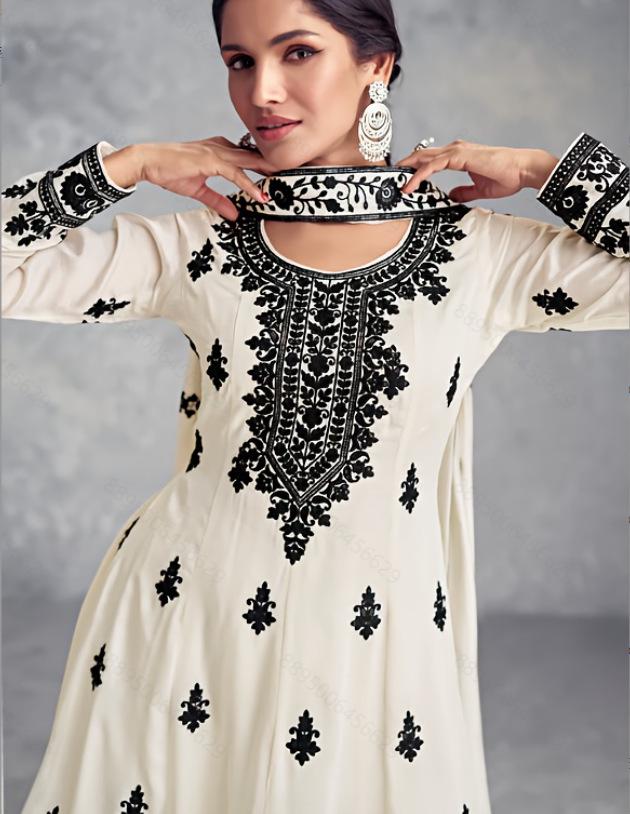 2025 Middle Eastern Ethnic Style Muslim Fashion Print Top and Pants Set with Waist Belt