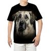 3D Printed Pet Bulldog Animal Graphic T Shirts For Men Stylish Fun American Bully Dog T-Shirt Casual Oversized Mens T Shirt Tops