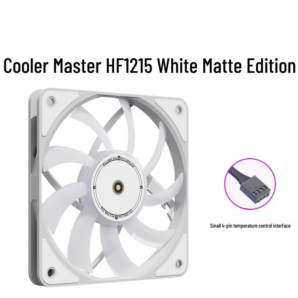 Lengshuo HF12015 120mm PC Case Cooling Fan, FDB Bearing, 15mm Thick, Silent ARGB with Temperature Control