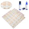 4 Sheets Empty Essential Oil Bottle Sticker Oval Shaped and Round Stickers Perfume Bottle Label