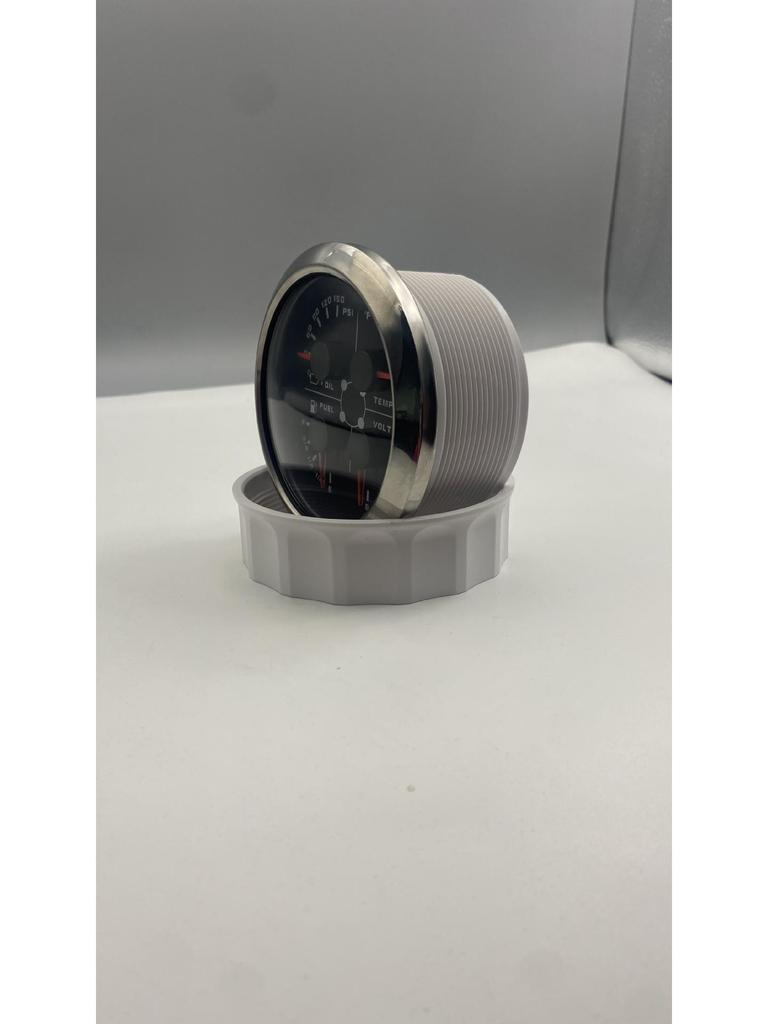 85mm Multi-Function Gauge: Voltmeter, Water Temp, Oil Level & Pressure