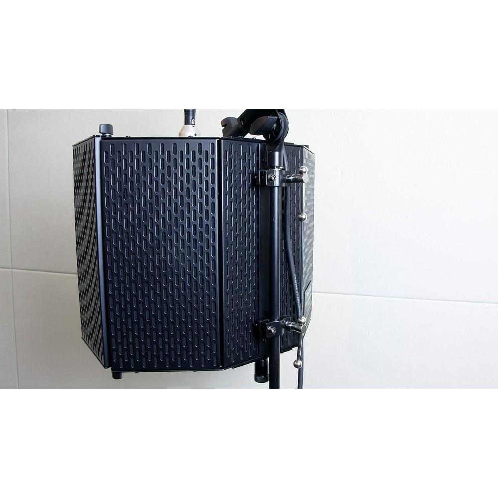 TASCAM TM-AR1 Acoustic Absorption Material Acoustic Control Filter Vocal Guitar Wind Instruments Narration Recording Microphone Stand Mount