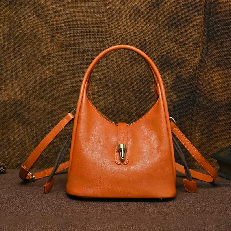 

Johnature винтажная женская сумка из натуральной кожи, натуральная мягкая натуральная яловая кожа, однотонные сумки на плечо большой вместимости коричневый