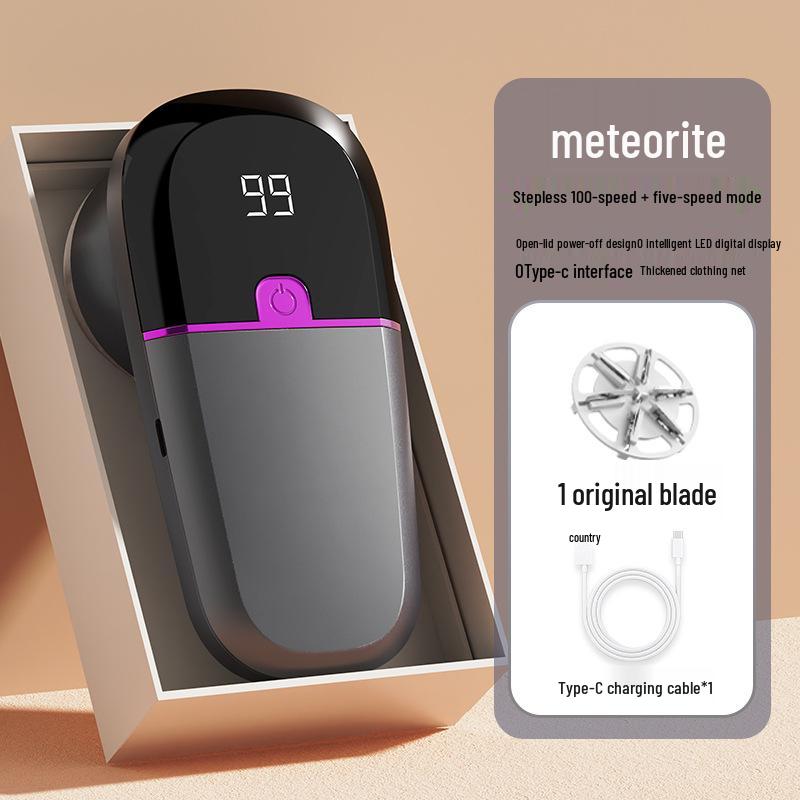 Smart Digital Lint Remover: Portable Clothes Shaver & De-pilling Device