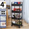 Miling 5-Tier Mobile Storage Cart