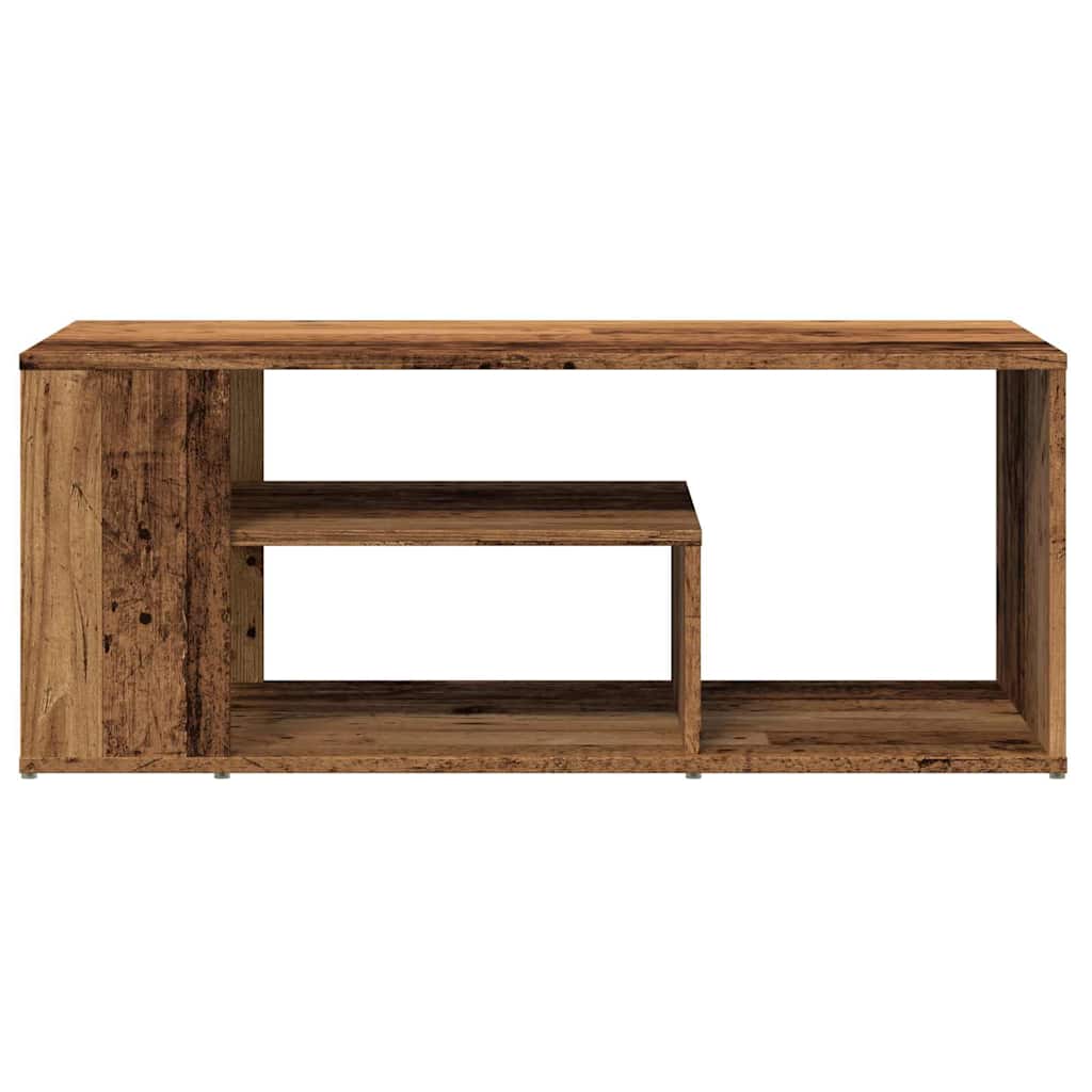 Coffee Table with Rustic Wood Look 100 x 50 x 40 cm Engineered Wood
