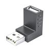 90 Degree USB 3.0/2.0 Female to USB 3.0/2.0 Male Adapter Converter Extender 10Gbps Data Sync Adapter for Laptop Phone
