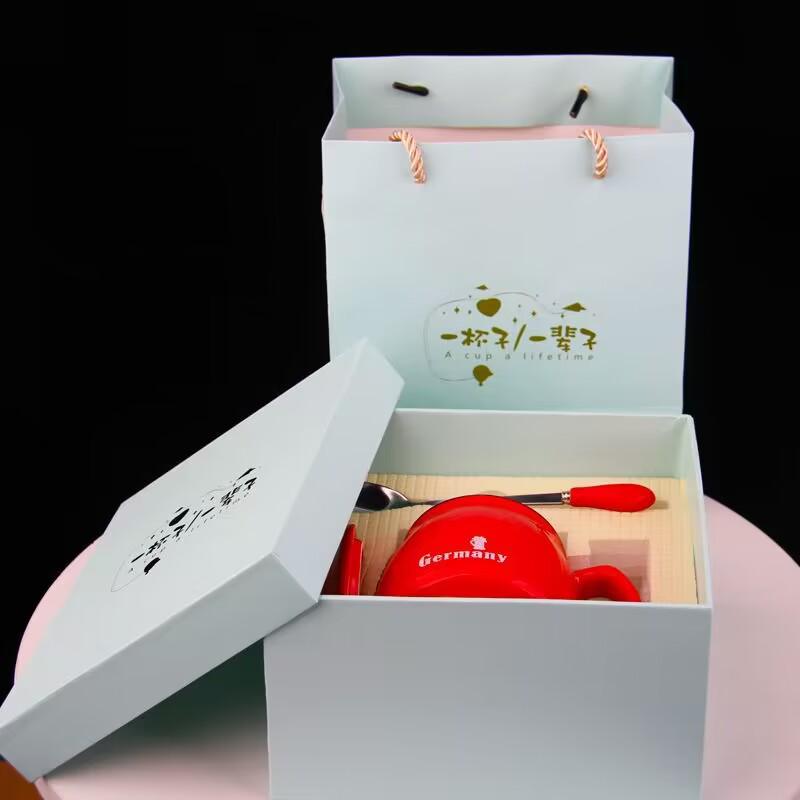 400ml New Product European Style Light Luxury Gold-painted Ceramic Coffee Mug with Lid Spoon Water Cup Milk Mug