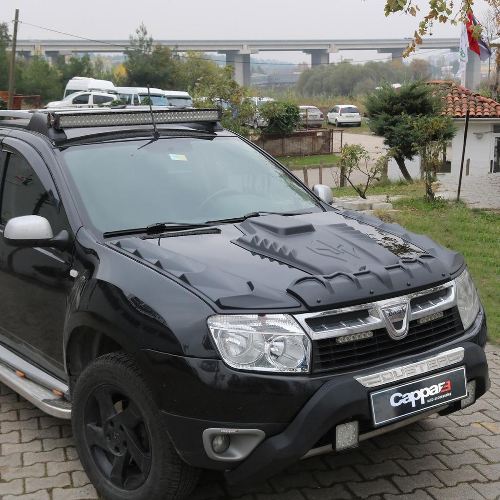 

Комплект накладок на капот DRAGON (3 шт) для Dacia Duster 2008-2018 рр.