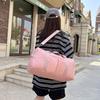 Women's Lightweight Travel Bag with Shoe Compartment - Multifunctional Gym Bag with Wet/Dry Separation