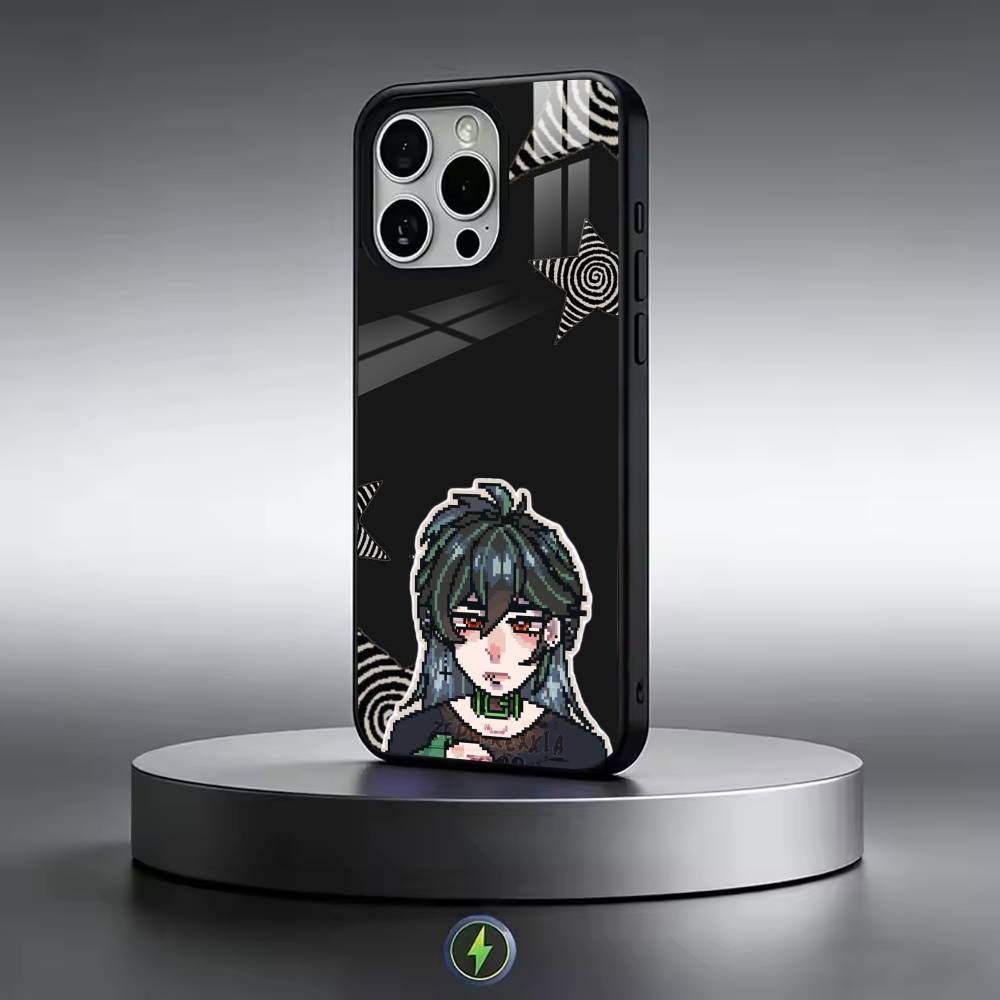 Red hair anime boy game Sol Phone Case For iPhone17,16,15,14,13,12,11 Plus,Pro Magnetic with Magsafe Wireless Charging iPhone13ProMax