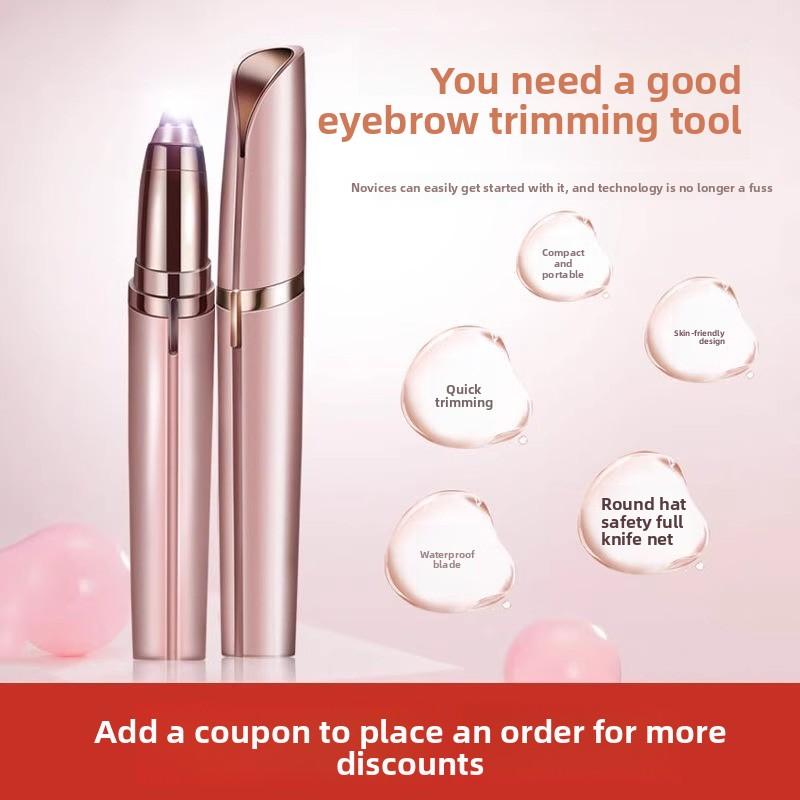 Electric Unisex Rechargeable Eyebrow Trimmer
