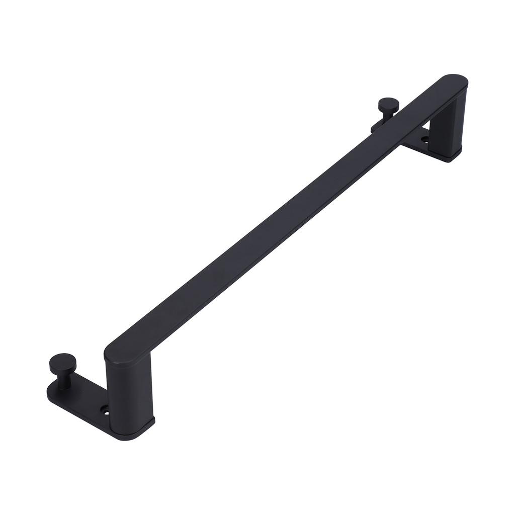 Single Towel Rack Aluminum Alloy 50cm / 20in Wall Mounted Towel Bar for Bathroom Kitchen