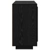 Sideboard in Black Oak Look 80 x 40 x 75 cm Engineered Wood