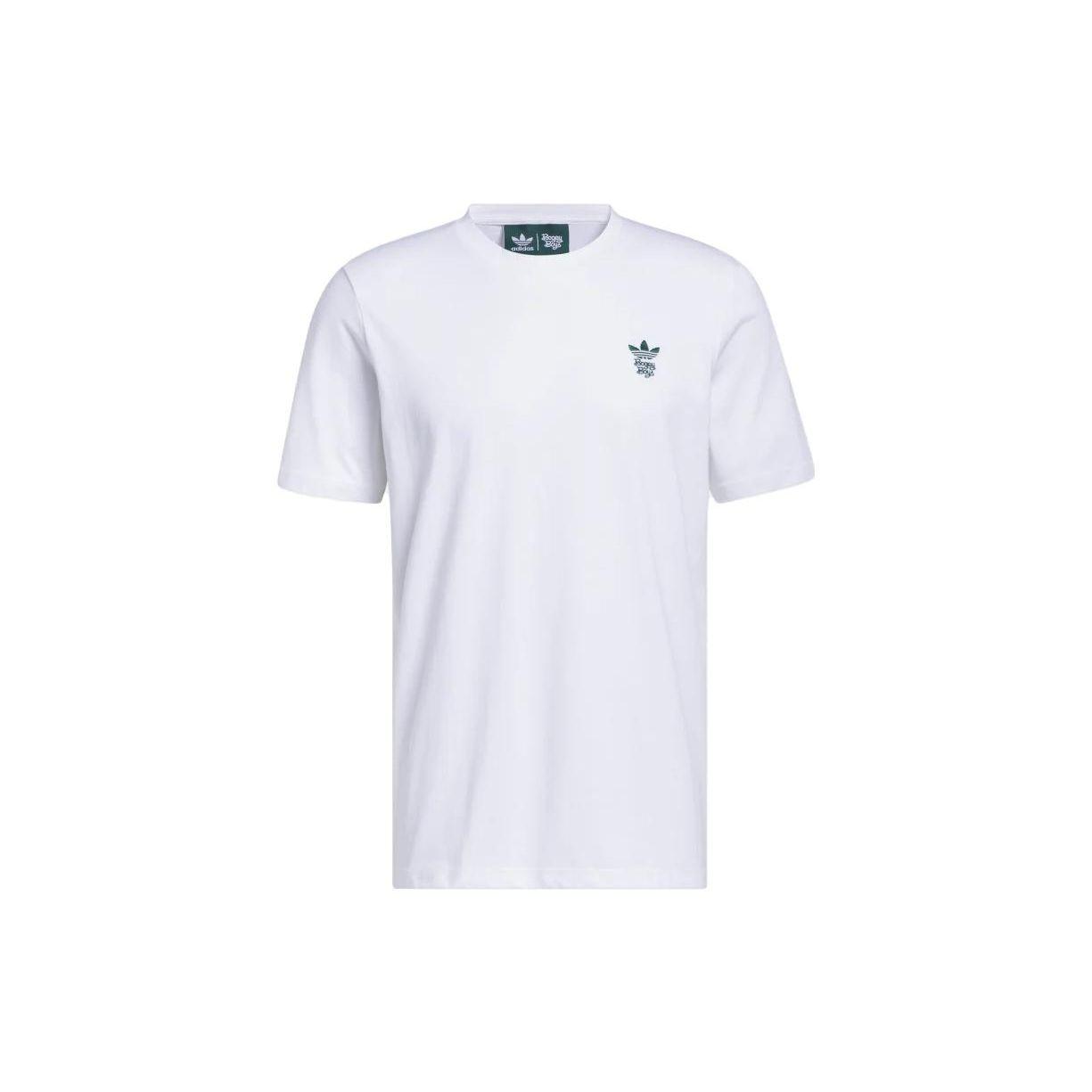 

Adidas Originals x Bogey Boys Футболка с короткими рукавами с мультяшным принтом SS23 Мужские топы Белые IL9297