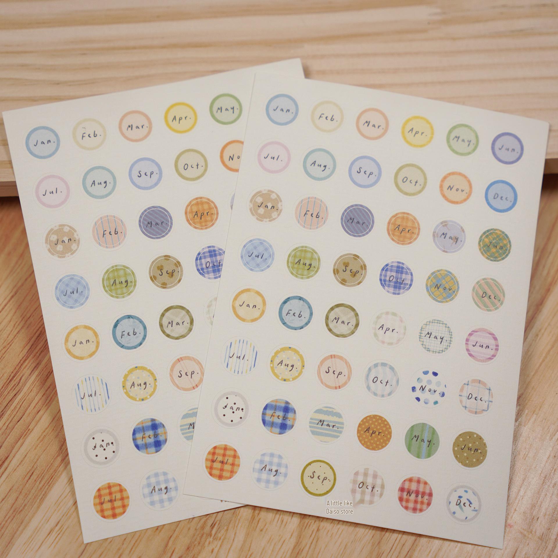 Creative Cultural Planner Stickers: Bread, Little People, Buttons, Stationery, Salt-Style Frames, Die-Cut Designs.