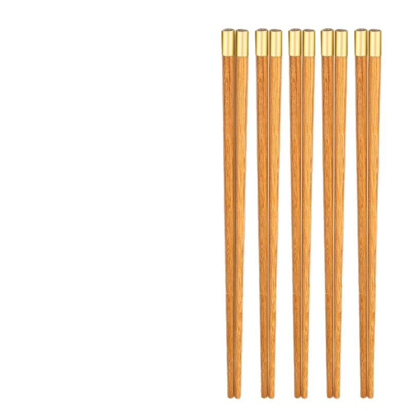 Non-slip Wooden Chicken Wing Chopsticks - Family Set (10 or 20 Pairs)