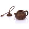 Teapot-Shape Tea Maker Infuser Strainer Silicone Bag Leaf Filter Diffuser Tool