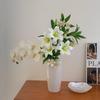 Artificial Lily Flower Arrangement for Home Decoration