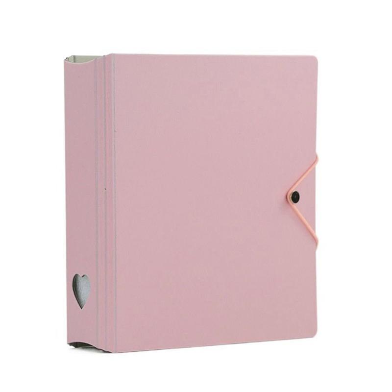 

A4 Large Capacity Kpop Binder Photocard Holder with Baffle 25pcs Inner Pages Sleeves Idol Picture Collect Book Photo Album