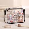 Bolsa de Maquiagem e Remédios de Viagem Lian Clear - Porta-moedas e Necessaire