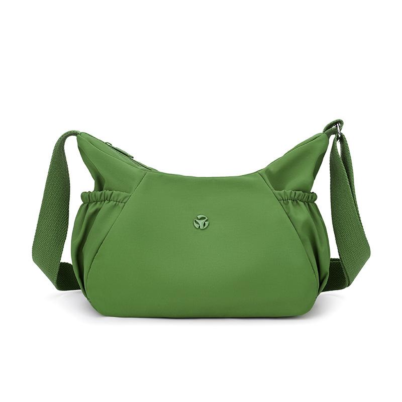 Nylon Shoulder Bag Lightweight Crossbody Bag Large Capacity Women's Bag