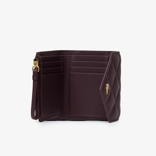 Lacoste Crocodelle Flap Wallet R31 Burgundy