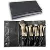 Set di 12 Pennelli da Trucco Color Oro Champagne con Setole Morbide per Ombretto, Cipria, Fondotinta e Correttore.