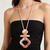 Bohemian Ethnic Statement Pendant Necklace for Women – Retro Niche Sweater Chain