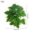 Artificial Amphibian Plants Terrarium Leaves Habitat Decor for Iguana for Turtle