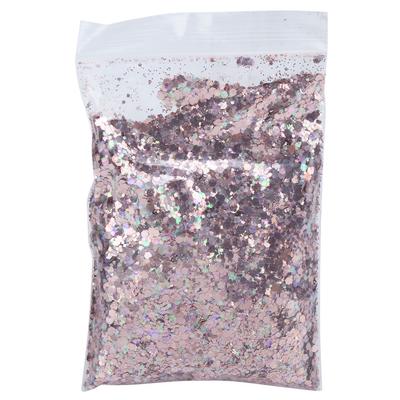 50g Nail Glitter Colorful Fantasy Rose Gold Healthy Ingredients Resin Sequins for HandMade