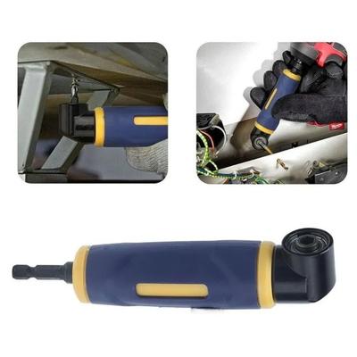 Electric Drill Right Angle Attachment 90 Degree Adaptor with Comfortable ABS Handle for Tight Space Screwing 1 4 Inch Hex Shank