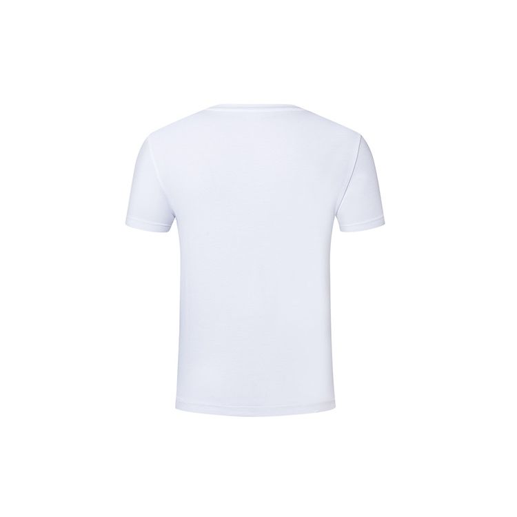Emporio Armani EA7 Logo Round Neck Short Sleeve T-Shirt Men Tops White 3ZPT62-PJ03Z-1100