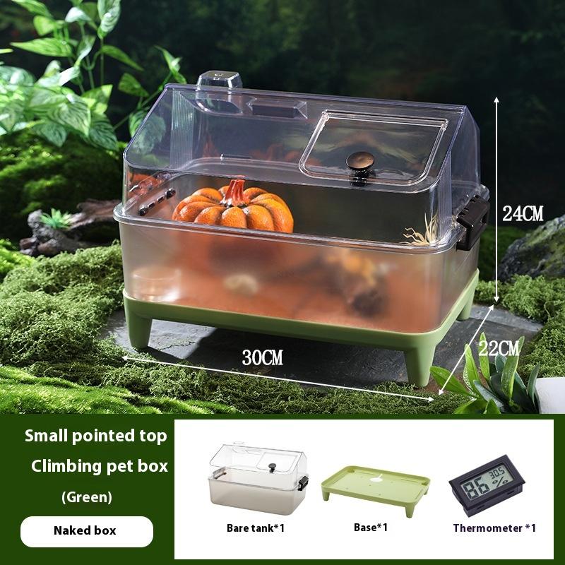 

Climbing petfeeding box Lizard palace guardian snake horned frog spider snail acrylic large box Beetle reptile villa viewing box