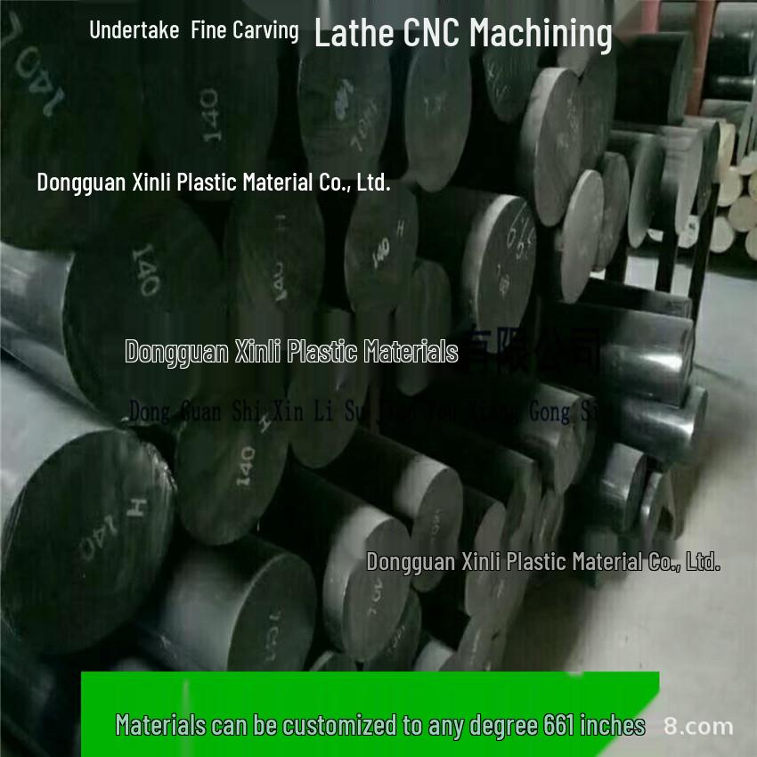 Black & Transparent Polycarbonate Rod/Sheet - New Material