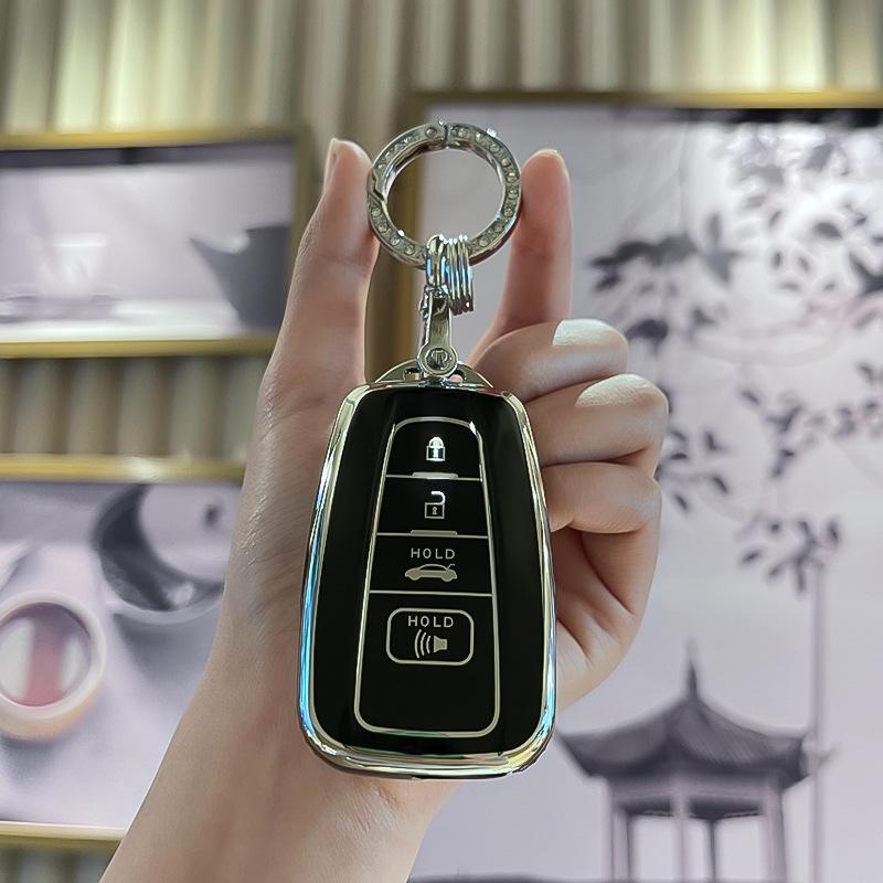 Toyota Key Cover: Fits Highlander, Camry, Levin, C-HR, Avalon & RAV4 Remotes