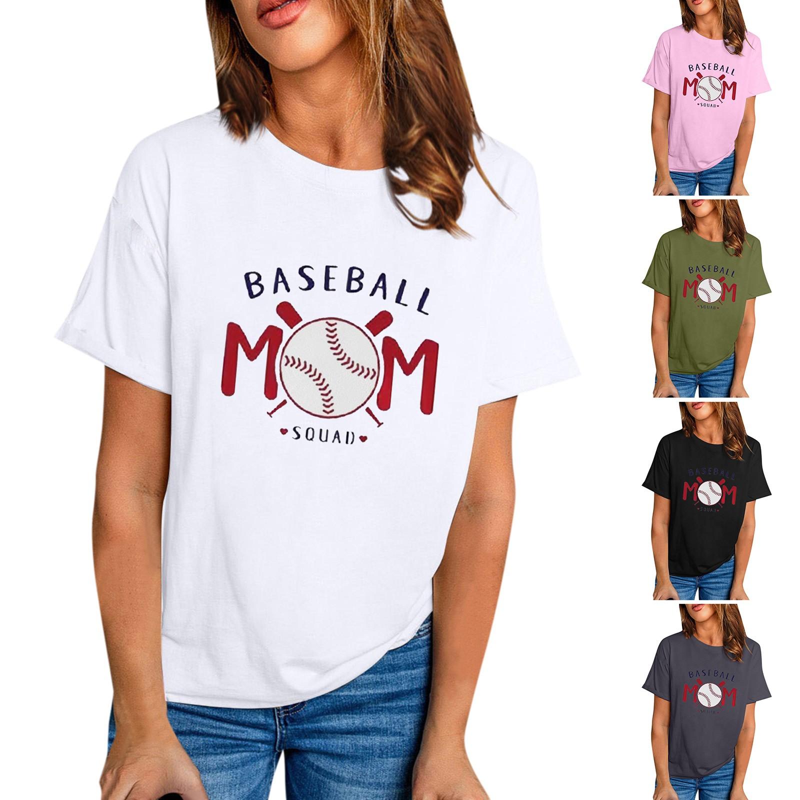 

Женский летний повседневный круглый шея с коротким рукавом веселый принт футболка топ