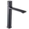 LAVEO Tores tall standing washbasin tap, matt black