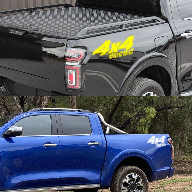 Pickup Rear Bed Side Sticker For GWM Great Wall Poer UTE Cannon X L Truck Graphic 4x4 Car Decor Decals Cover Auto Accessories