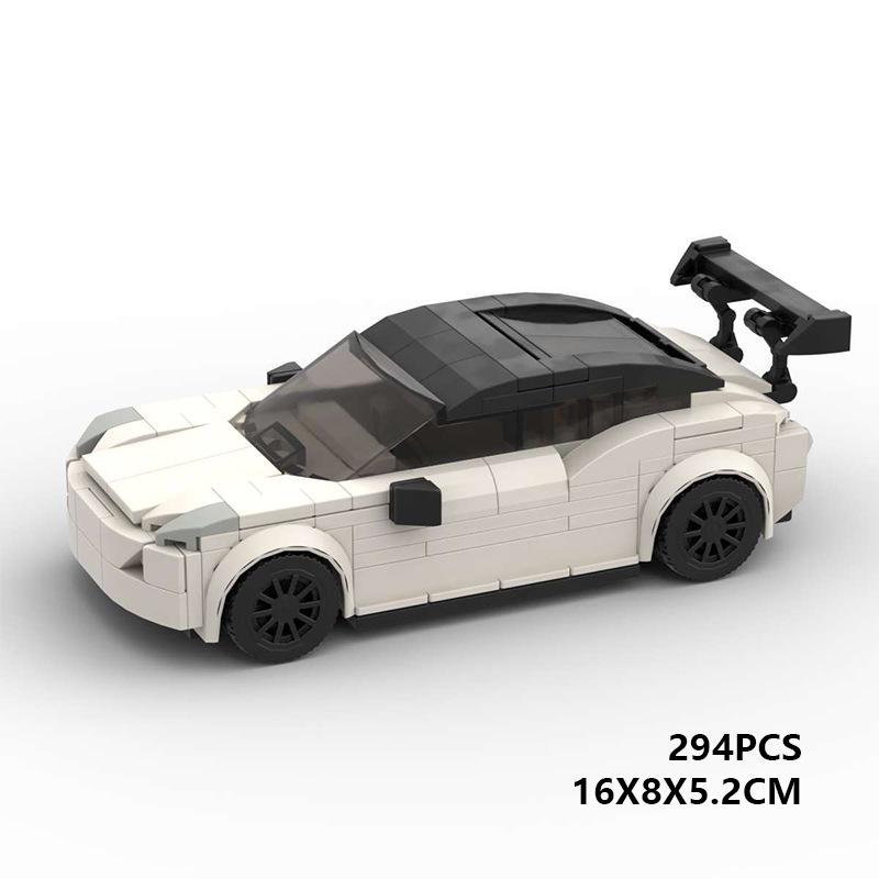 

Совместимые строительные блоки Tesla Model 3 - Креативная сборка, спортивный автомобиль, подарок